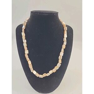 Vtg Premier Designs Sandstone Necklace
